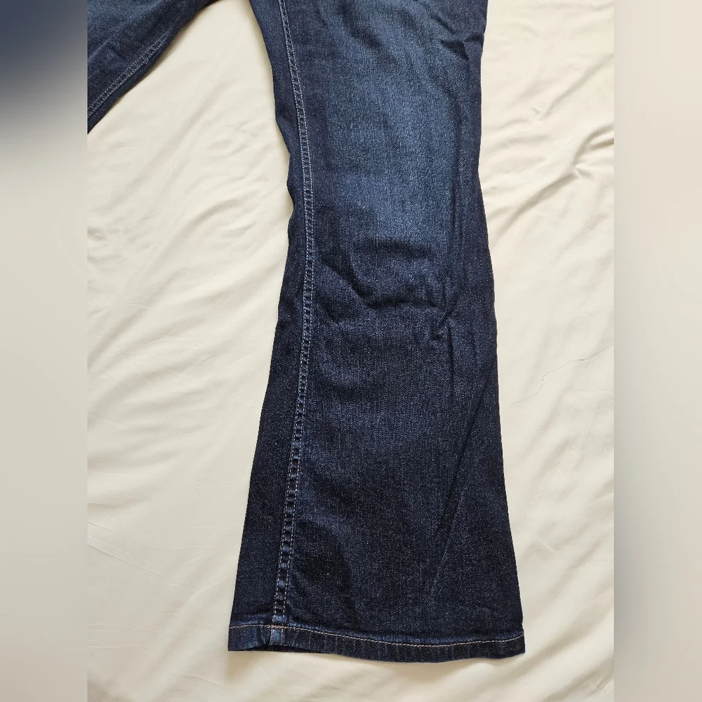 J Jill Womens Bootcut Jeans Dark Wash Stretch Denim Authentic - Picture 6 of 10